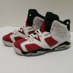 Nike Air Jordan 6 Carmine GS 2021 384665-106 Size 3.5Y Youth